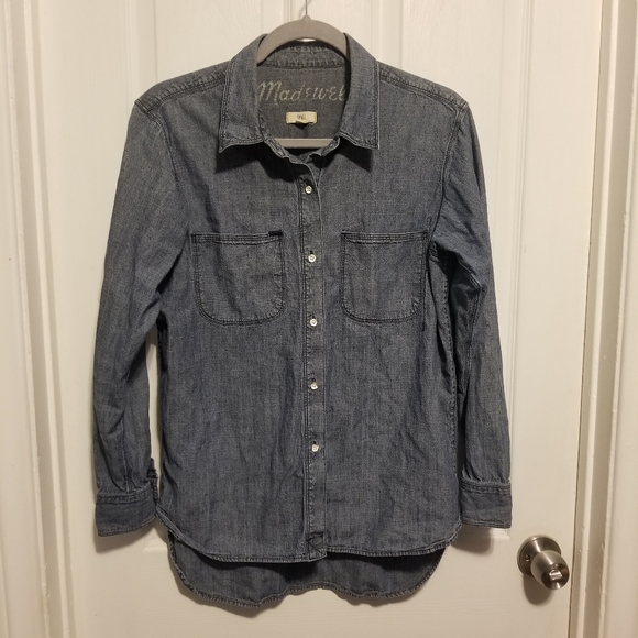 Madewell Tops - Madewell Women's Color Blue Size Small